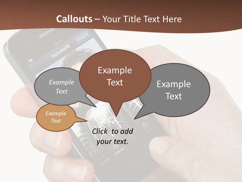 Connection Autowerkstatt Bediehnen PowerPoint Template