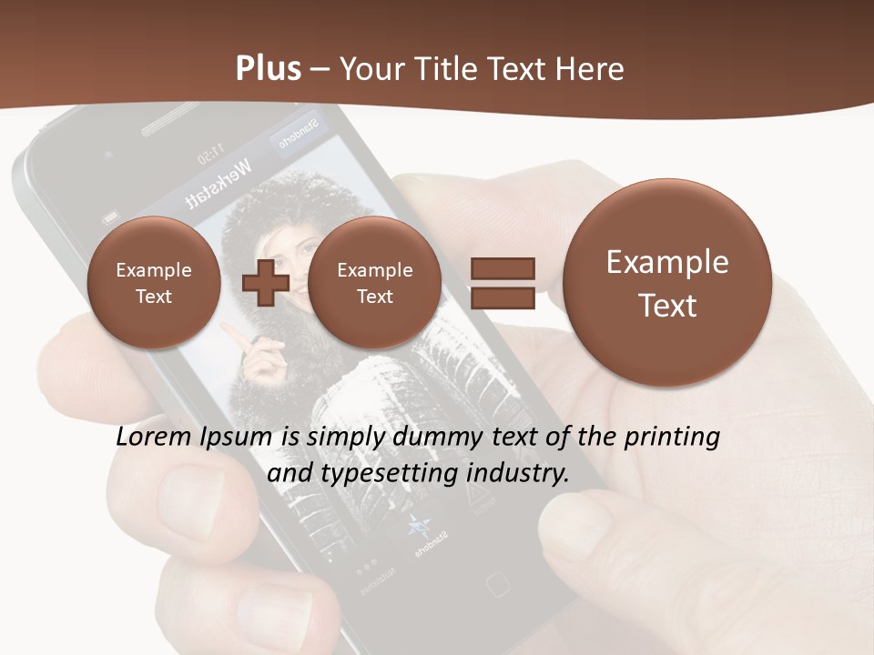 Connection Autowerkstatt Bediehnen PowerPoint Template