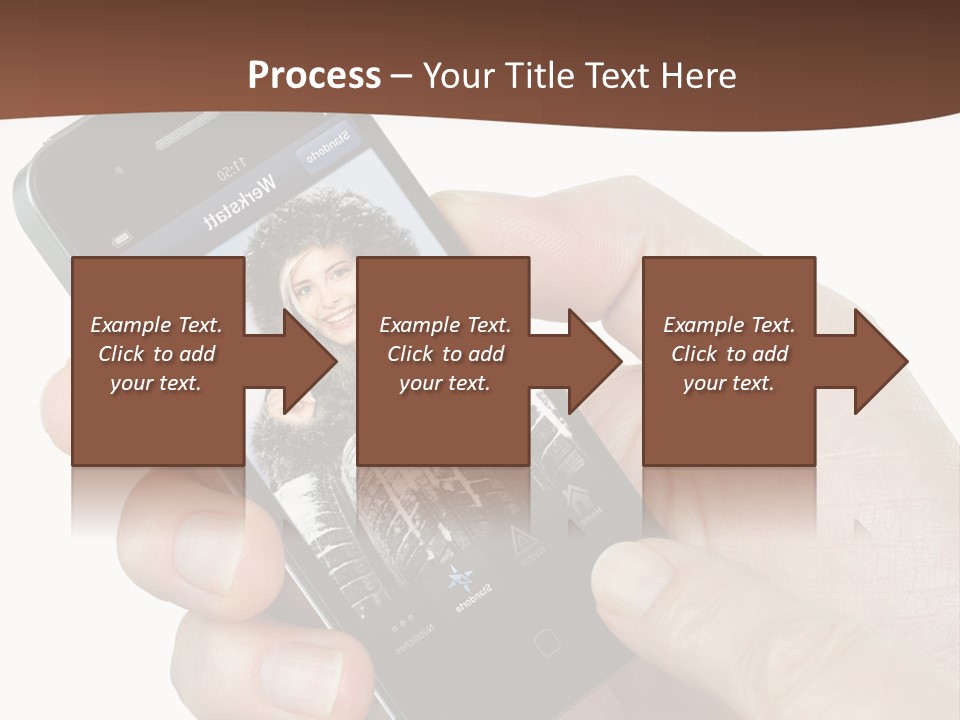 Connection Autowerkstatt Bediehnen PowerPoint Template