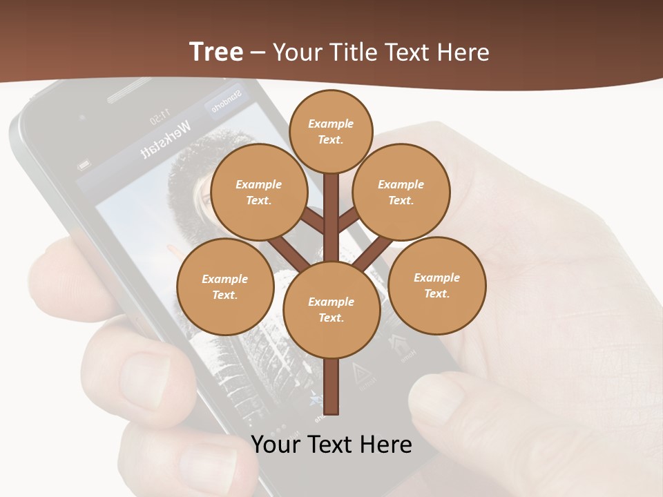 Connection Autowerkstatt Bediehnen PowerPoint Template