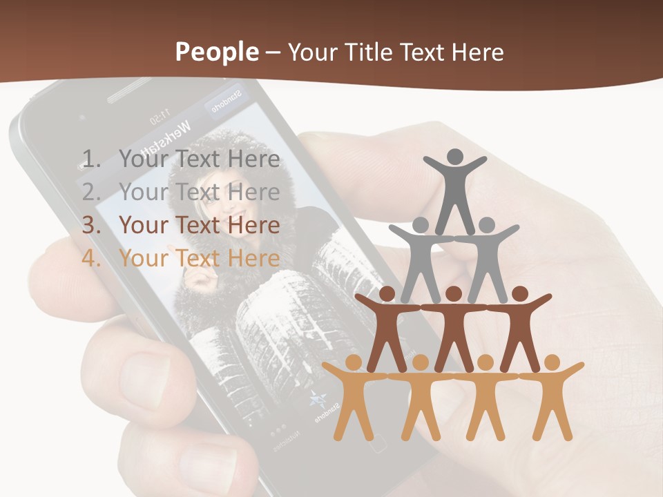 Connection Autowerkstatt Bediehnen PowerPoint Template