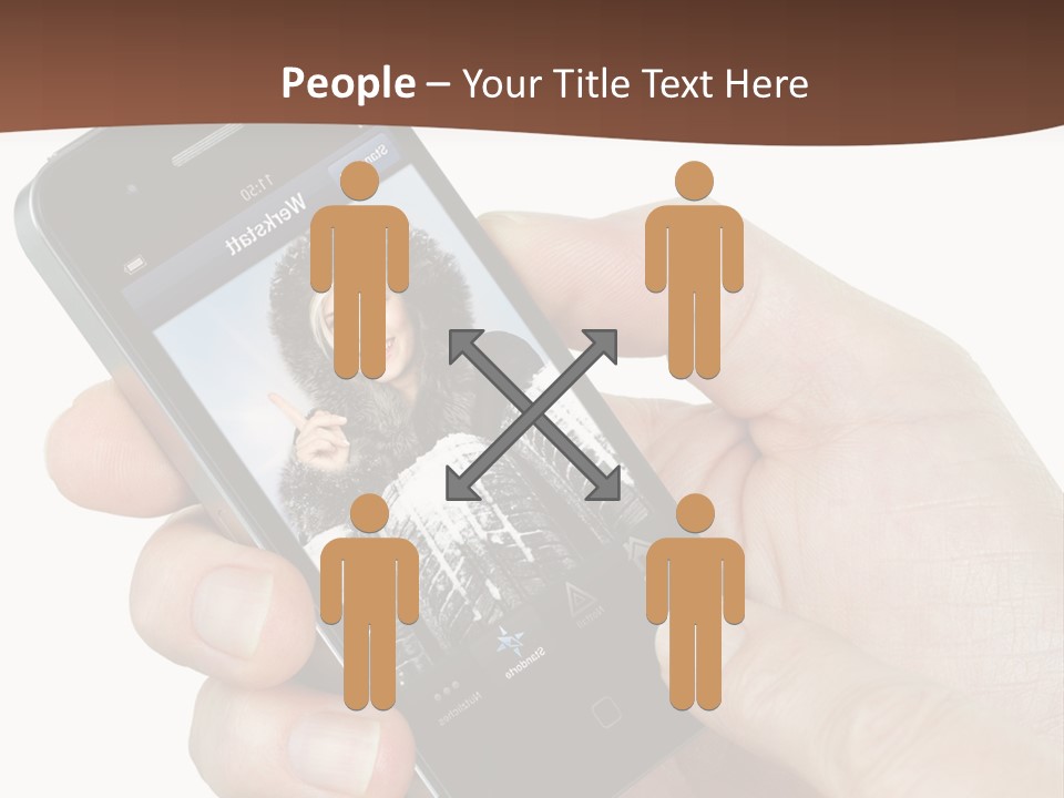 Connection Autowerkstatt Bediehnen PowerPoint Template