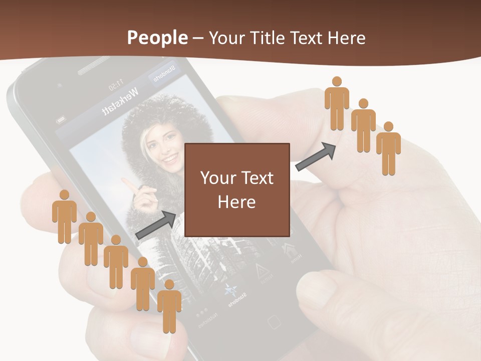 Connection Autowerkstatt Bediehnen PowerPoint Template