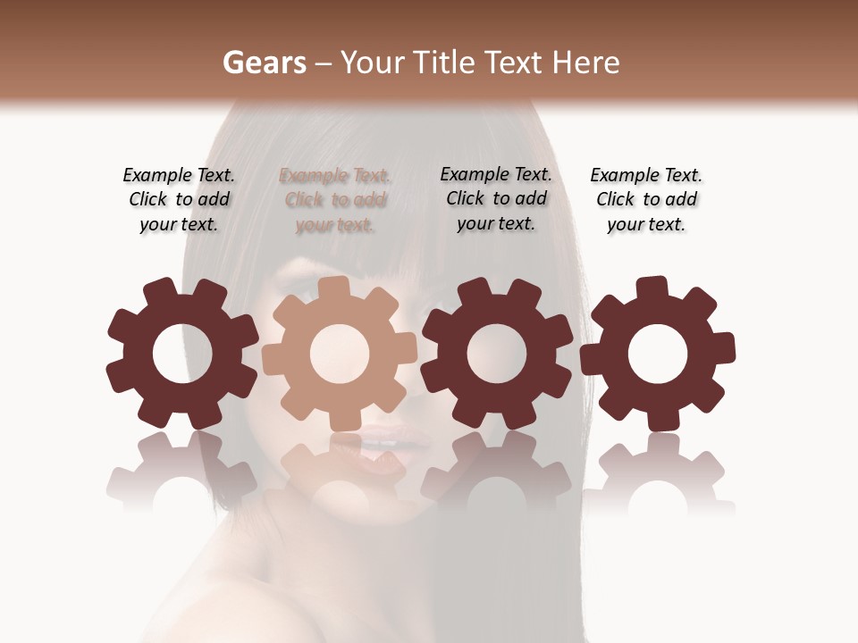 Fresh Person Young PowerPoint Template