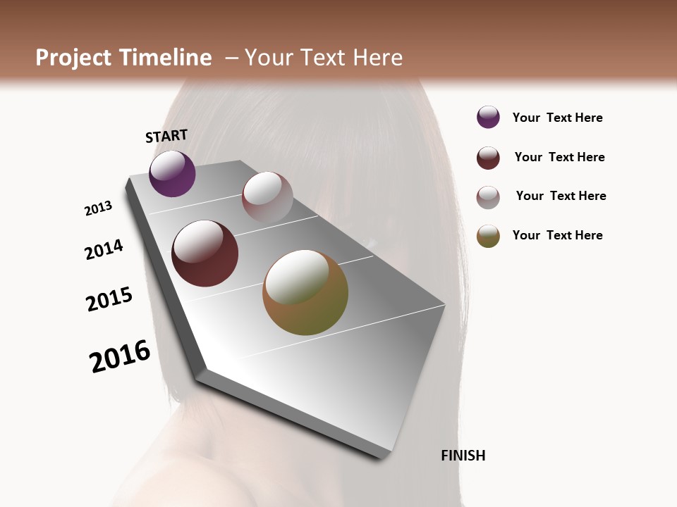 Fresh Person Young PowerPoint Template