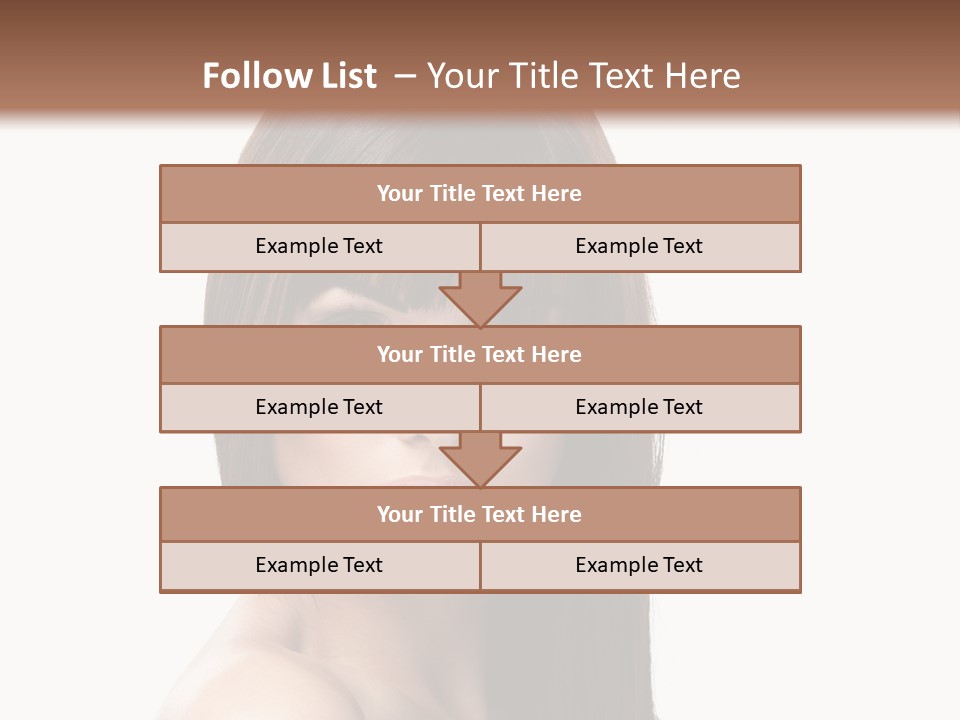 Fresh Person Young PowerPoint Template