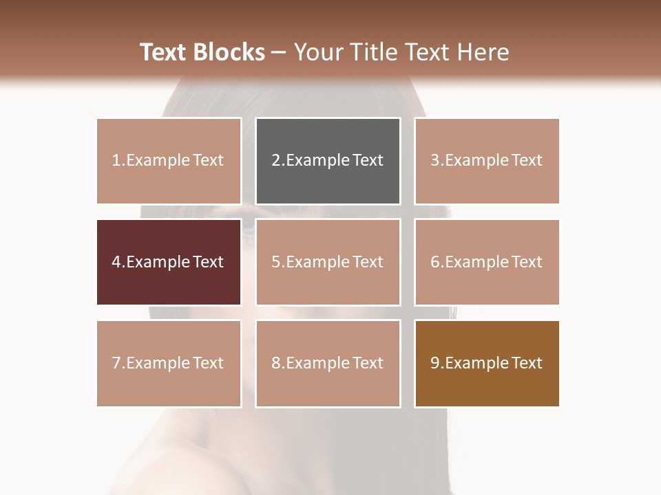 Fresh Person Young PowerPoint Template