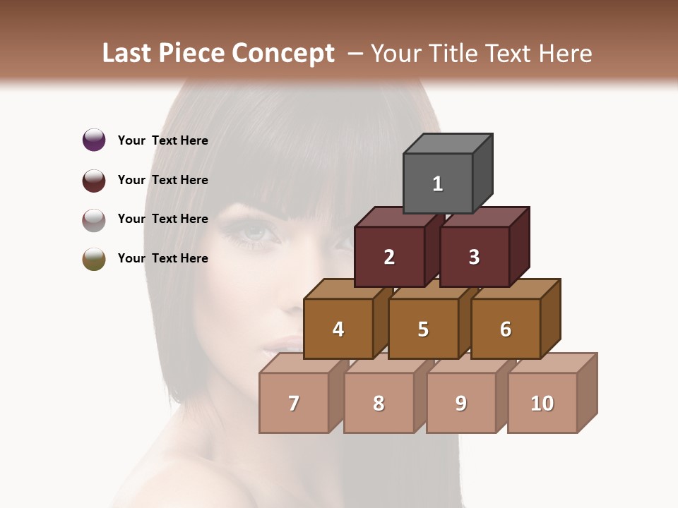 Fresh Person Young PowerPoint Template