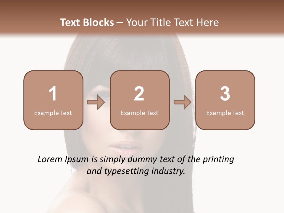 Fresh Person Young PowerPoint Template