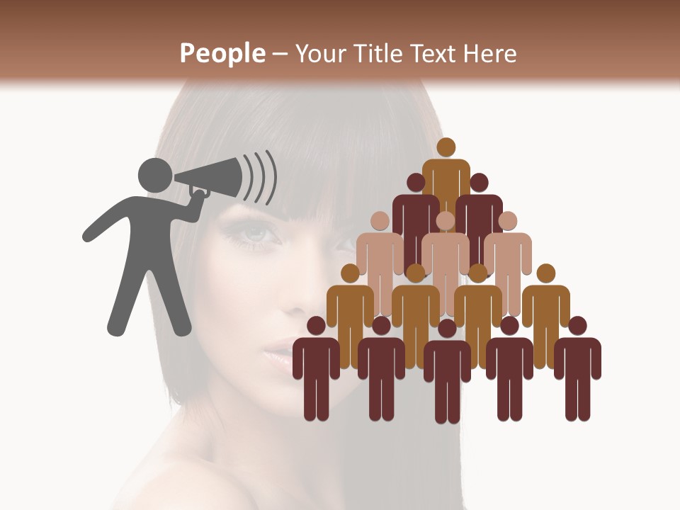 Fresh Person Young PowerPoint Template