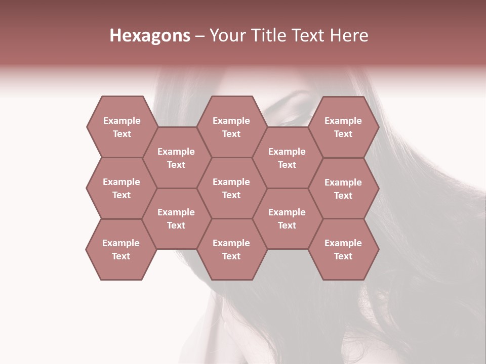 Care Face Brown PowerPoint Template