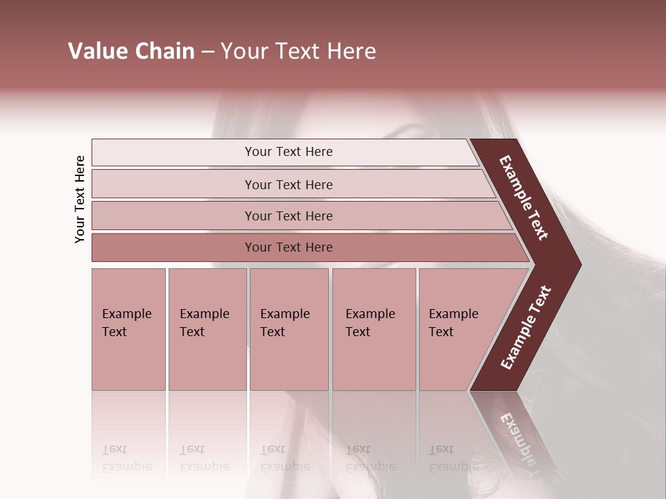 Care Face Brown PowerPoint Template