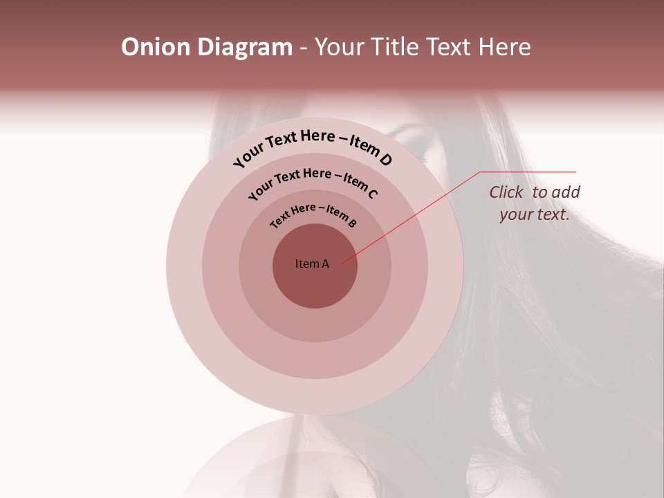 Care Face Brown PowerPoint Template