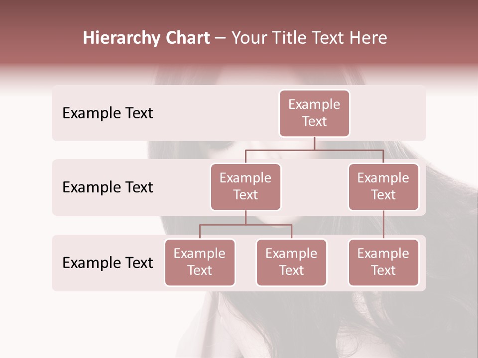 Care Face Brown PowerPoint Template