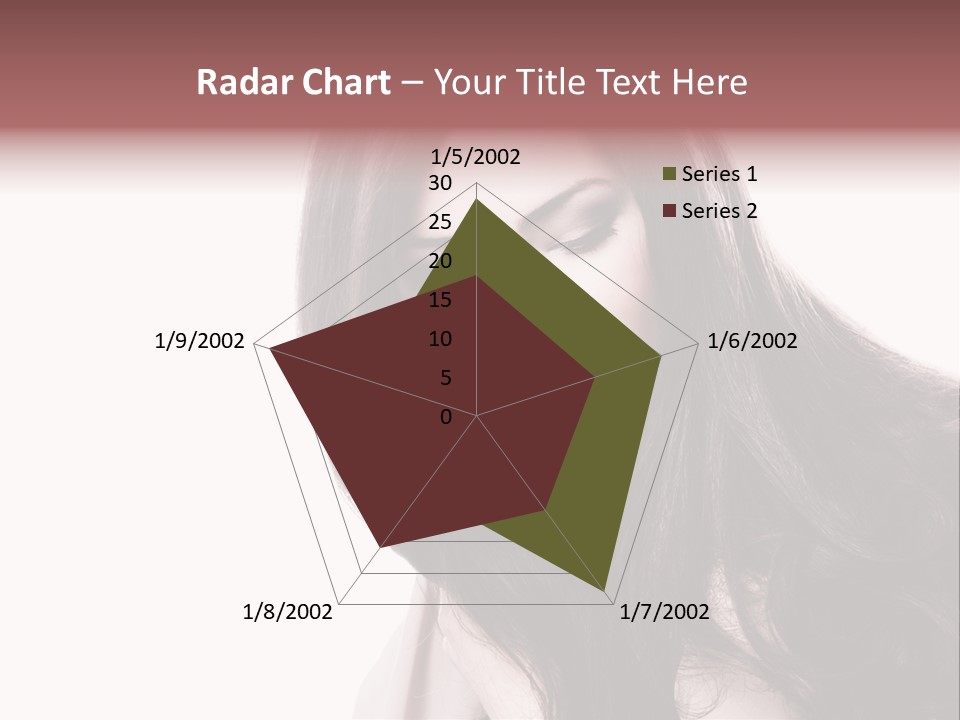 Care Face Brown PowerPoint Template