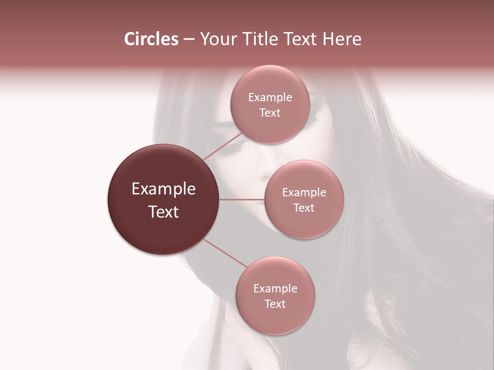 Care Face Brown PowerPoint Template