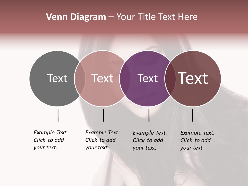Care Face Brown PowerPoint Template
