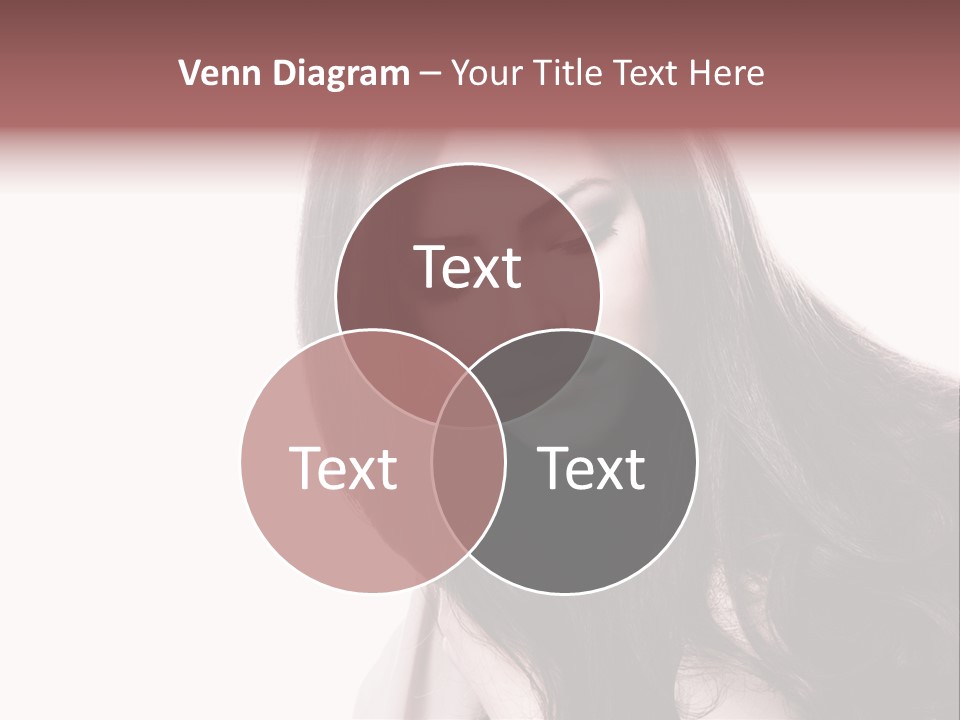 Care Face Brown PowerPoint Template