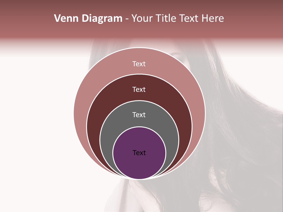 Care Face Brown PowerPoint Template