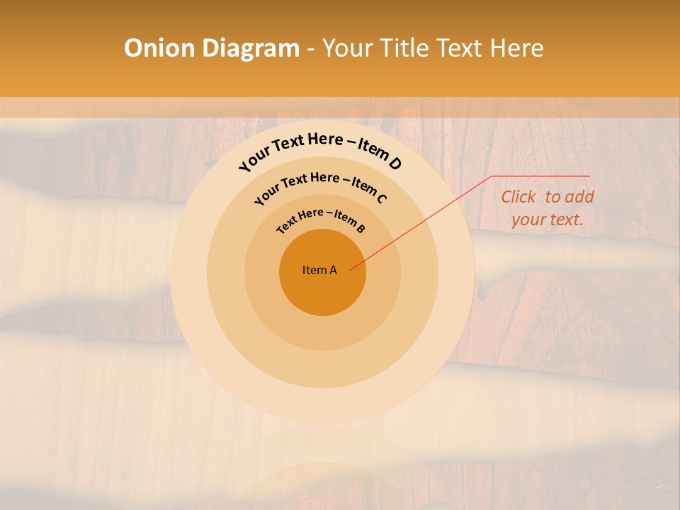 Hardwood Border Material PowerPoint Template