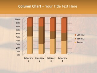 Hardwood Border Material PowerPoint Template