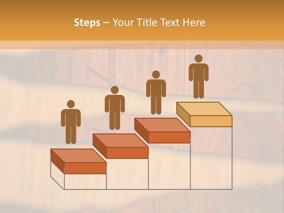 Hardwood Border Material PowerPoint Template