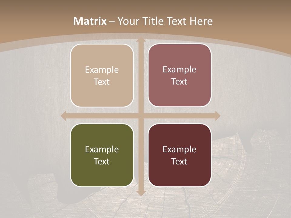 Art Pattern Hardwood PowerPoint Template