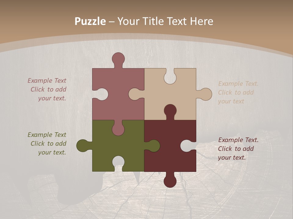 Art Pattern Hardwood PowerPoint Template