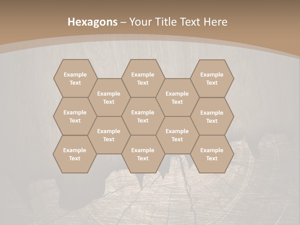 Art Pattern Hardwood PowerPoint Template