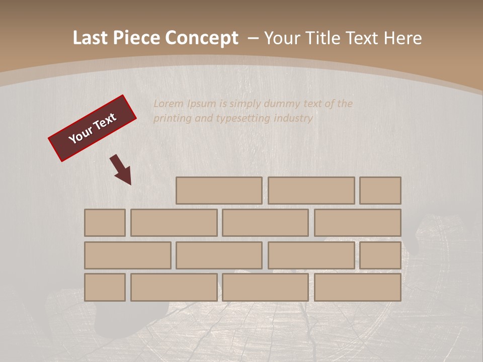 Art Pattern Hardwood PowerPoint Template