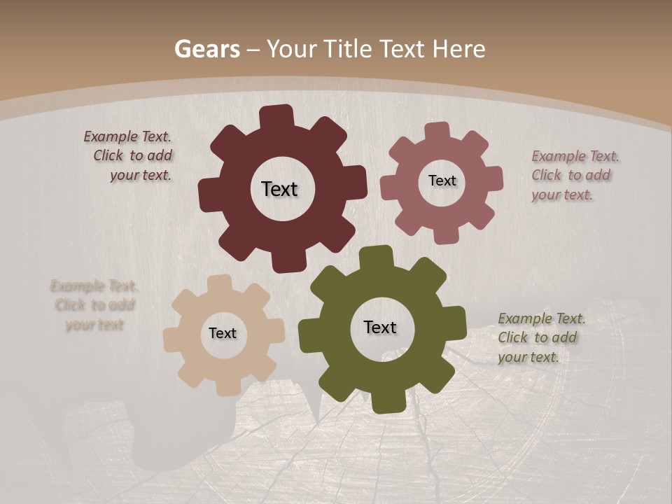 Art Pattern Hardwood PowerPoint Template