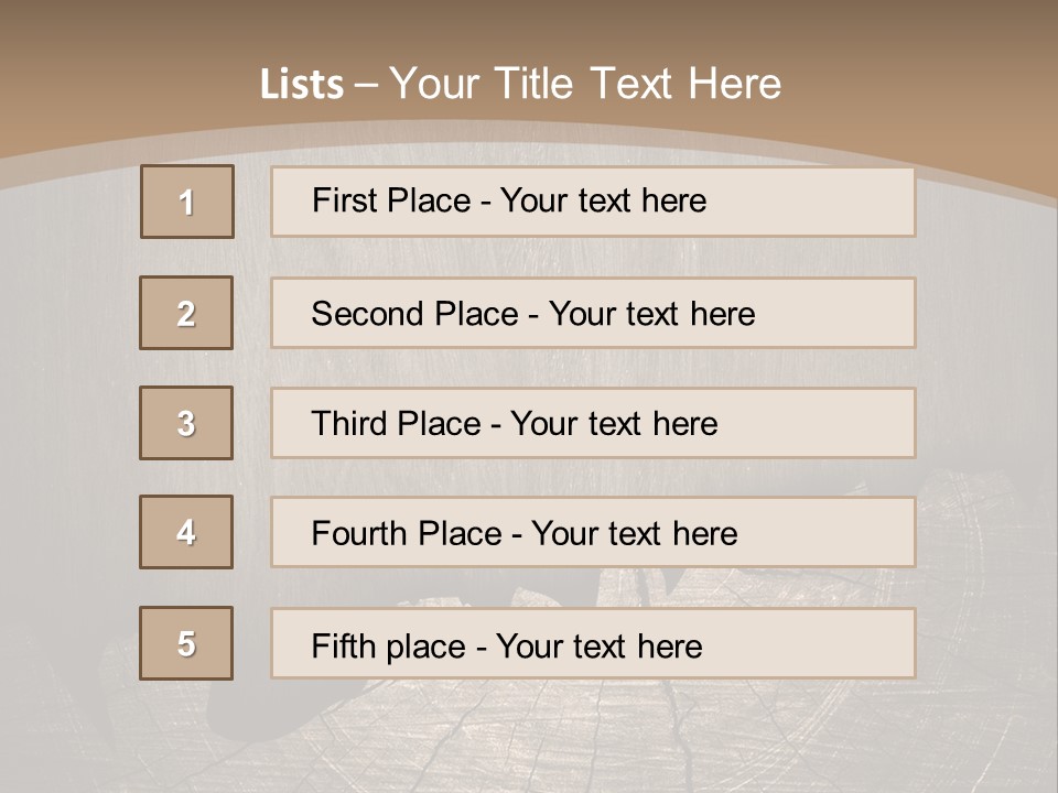 Art Pattern Hardwood PowerPoint Template