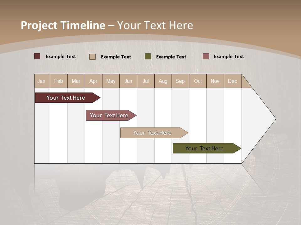 Art Pattern Hardwood PowerPoint Template