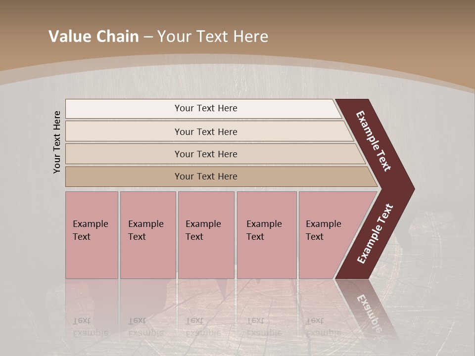 Art Pattern Hardwood PowerPoint Template