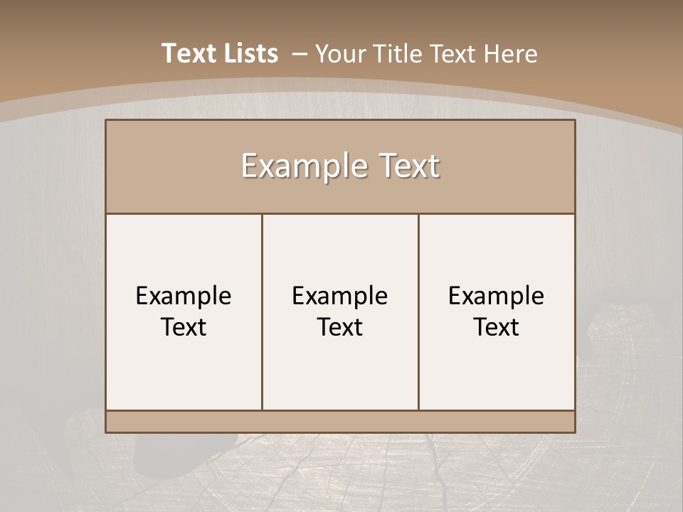 Art Pattern Hardwood PowerPoint Template