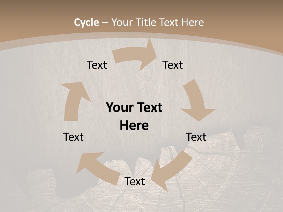 Art Pattern Hardwood PowerPoint Template