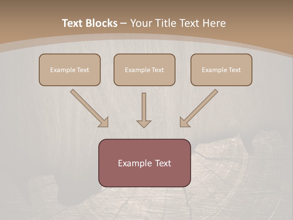 Art Pattern Hardwood PowerPoint Template