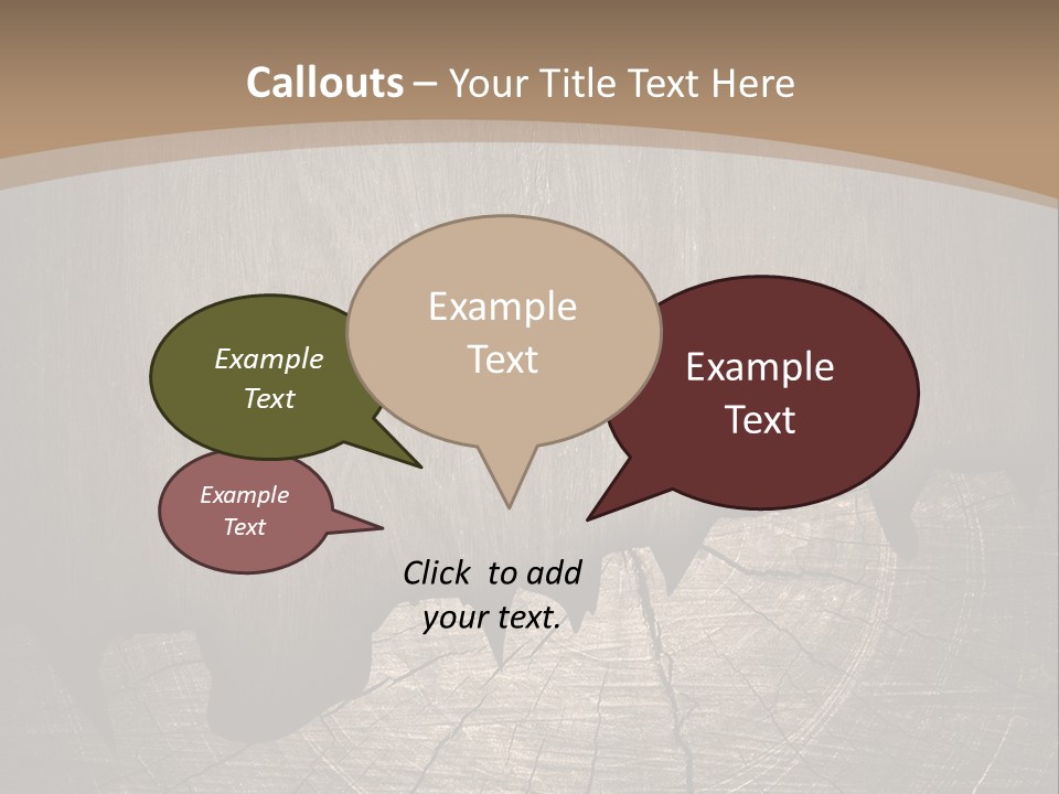 Art Pattern Hardwood PowerPoint Template