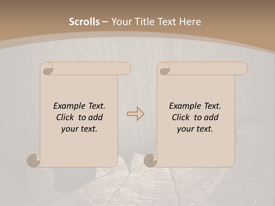 Art Pattern Hardwood PowerPoint Template