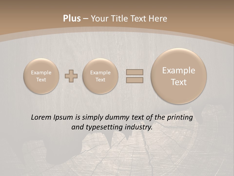 Art Pattern Hardwood PowerPoint Template