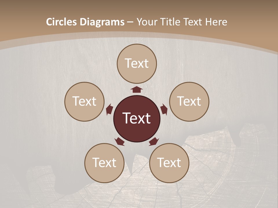 Art Pattern Hardwood PowerPoint Template