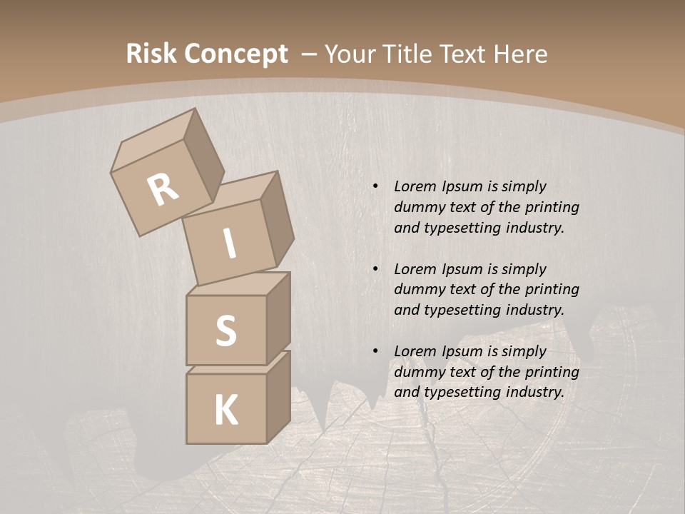 Art Pattern Hardwood PowerPoint Template