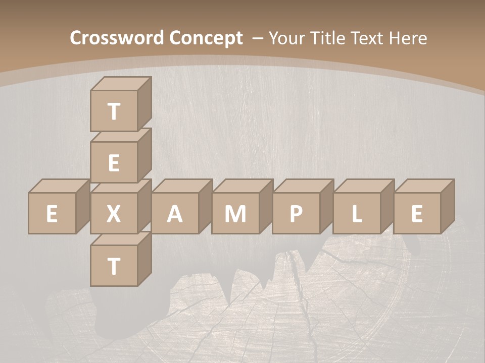 Art Pattern Hardwood PowerPoint Template