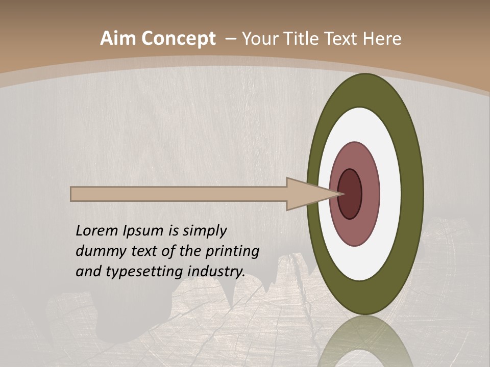 Art Pattern Hardwood PowerPoint Template