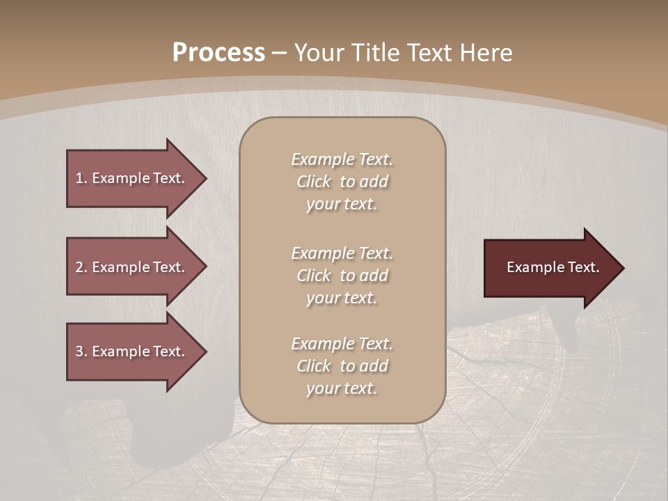 Art Pattern Hardwood PowerPoint Template