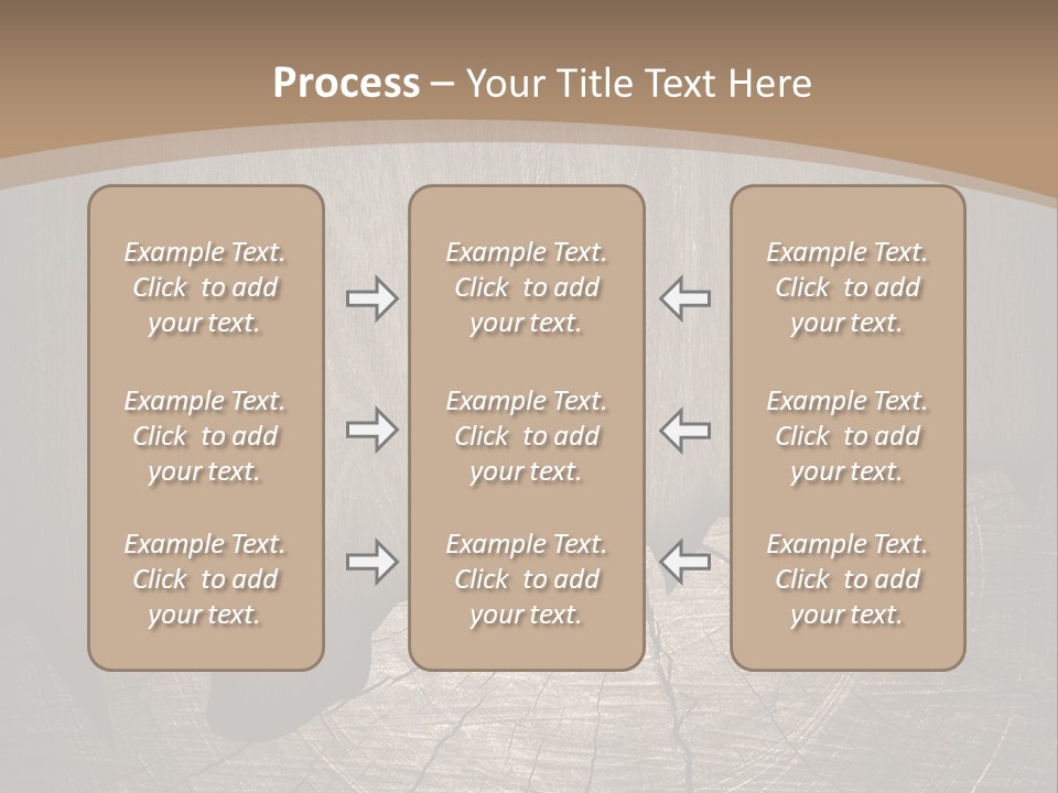 Art Pattern Hardwood PowerPoint Template