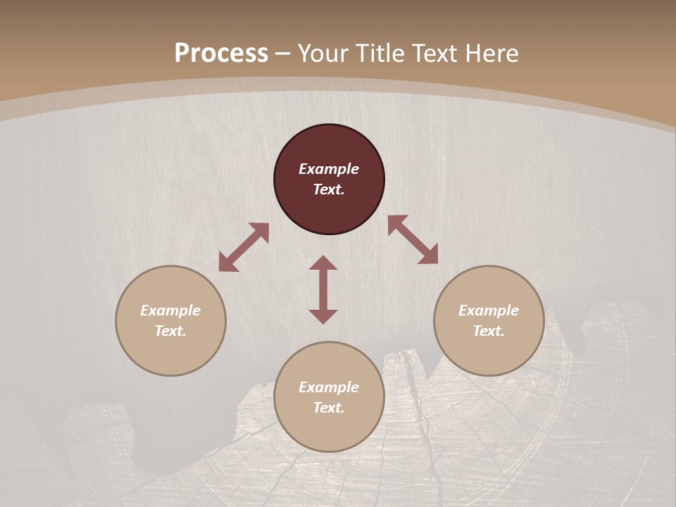 Art Pattern Hardwood PowerPoint Template