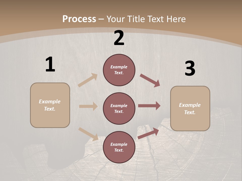 Art Pattern Hardwood PowerPoint Template