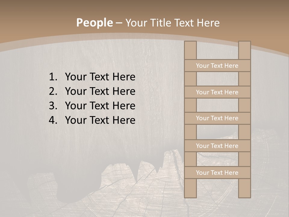 Art Pattern Hardwood PowerPoint Template