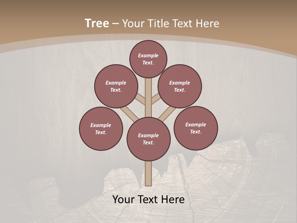 Art Pattern Hardwood PowerPoint Template